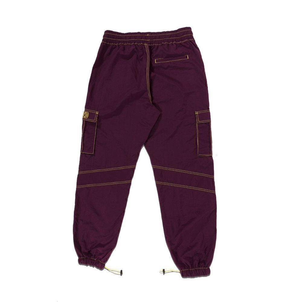 Uncvlizd Cargo Pants- Plum size Small - Picture 2 of 3